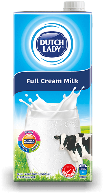 ducthlady full cream milk pack