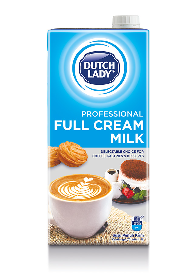 professional full cream milk