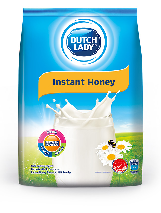 instant honey flavoured milk powder