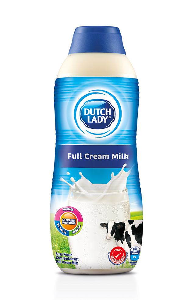 Susu Full Cream (Whole Milk) - Dutch Lady