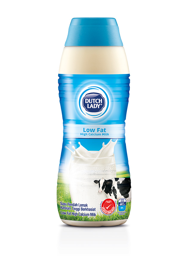 Low Fat Hi Calcium Milk - Dutch Lady Malaysia