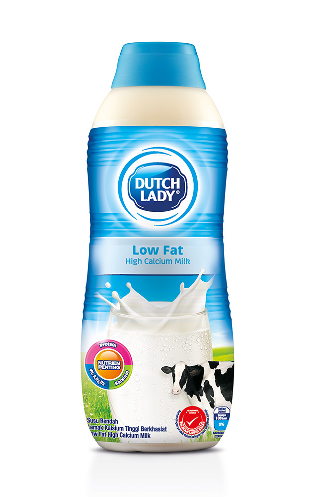 Dutch lady low fat milk